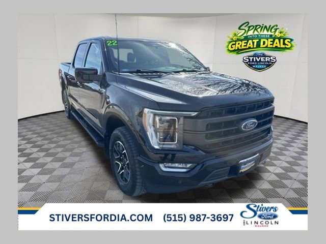 Certified 2022 Ford F150 Lariat w/ Equipment Group 502A High image 1