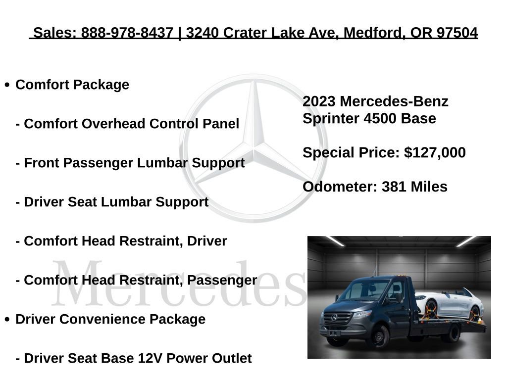 Used 2023 Mercedes-Benz Sprinter 4500 image 5