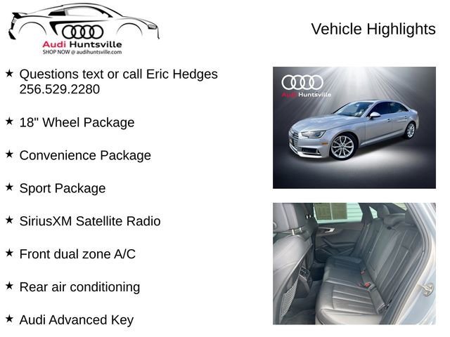 Used 2019 Audi A4 2.0T Premium image 6