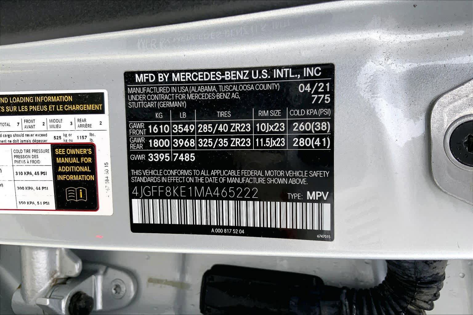 Used 2021 Mercedes-Benz GLS 63 AMG 4MATIC image 37
