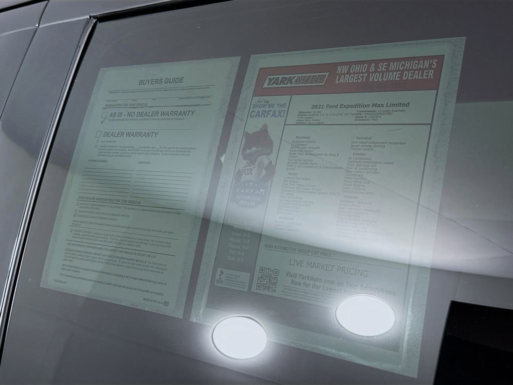 Used 2021 Ford Expedition Max Limited image 15