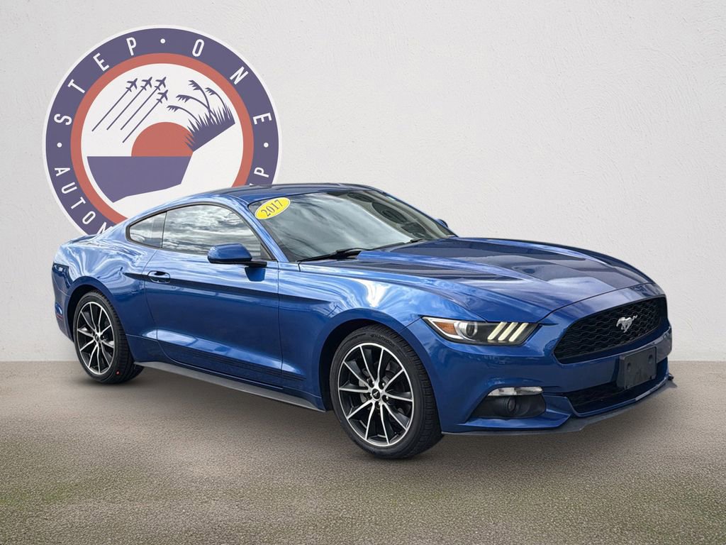 Used 2017 Ford Mustang EcoBoost w/ Wheel & Stripe Package image 2