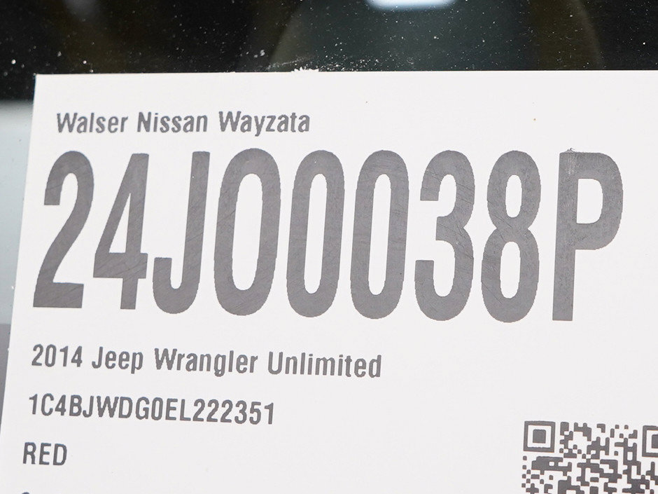 Used 2014 Jeep Wrangler Unlimited Sport w/ Quick Order Package 24S AWD/4WD image 26