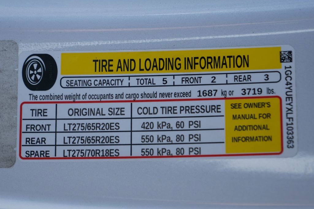 Used 2020 Chevrolet Silverado 3500 LTZ w/ LTZ Plus Package AWD/4WD image 63