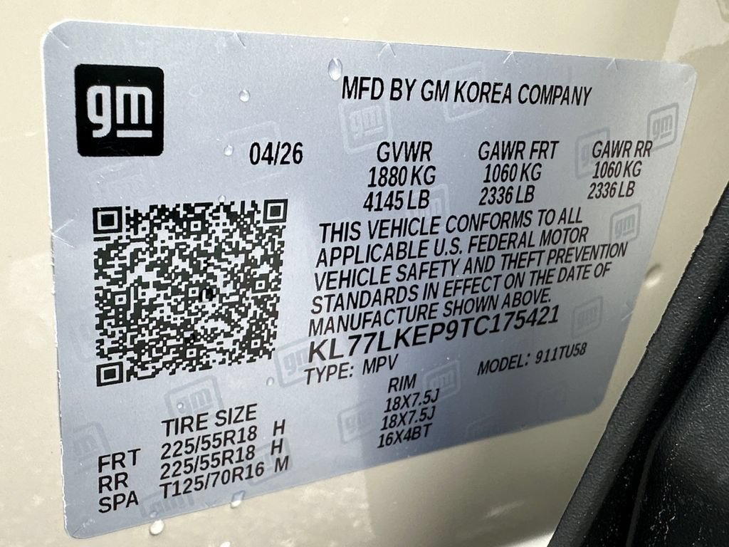 New 2026 Chevrolet Trax ACTIV w/ Driver Confidence Package FWD image 16