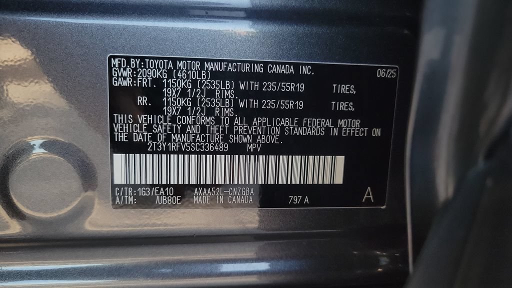 Certified 2025 Toyota RAV4 Limited w/ Weather Package FWD image 25