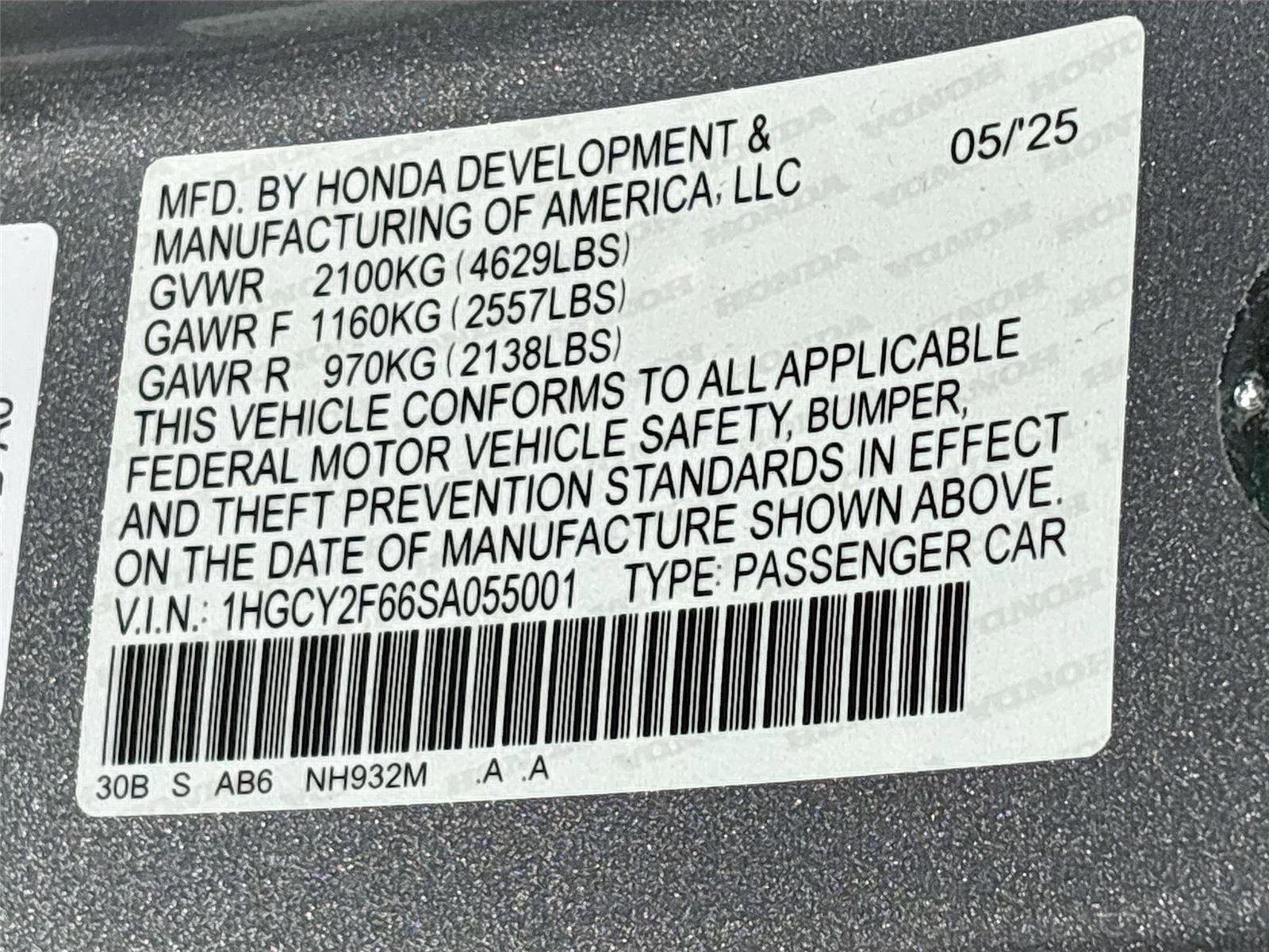 Used 2025 Honda Accord EX-L image 36