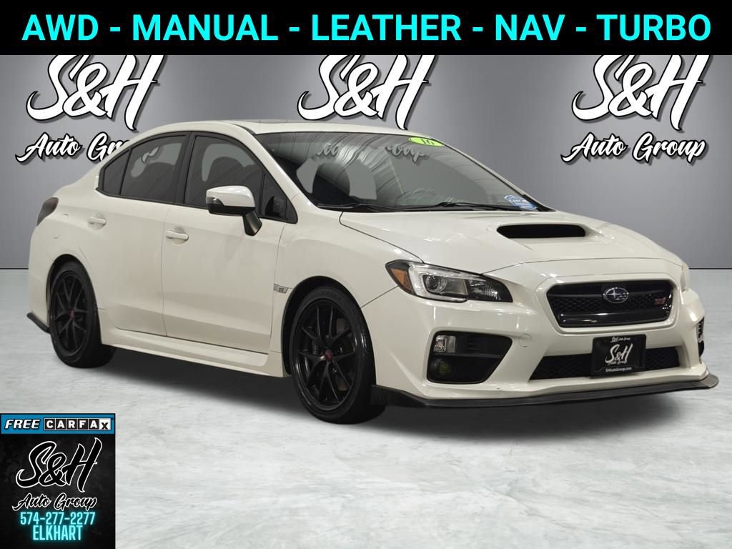 Used 2016 Subaru WRX STI Limited AWD/4WD image 1
