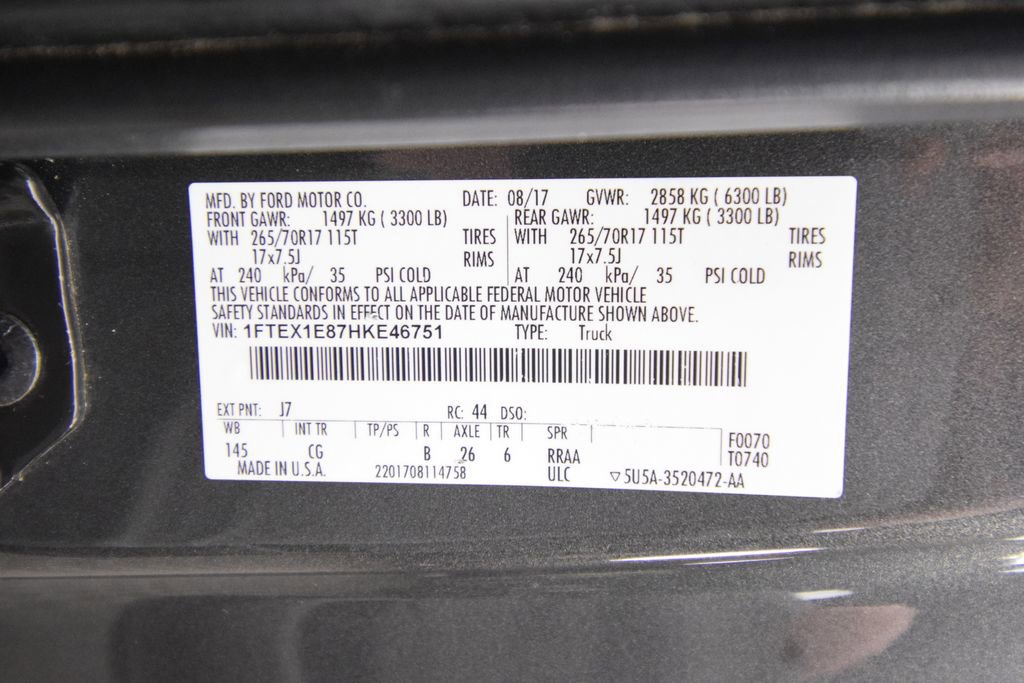 Used 2017 Ford F150 XL w/ Equipment Group 101A Mid image 28
