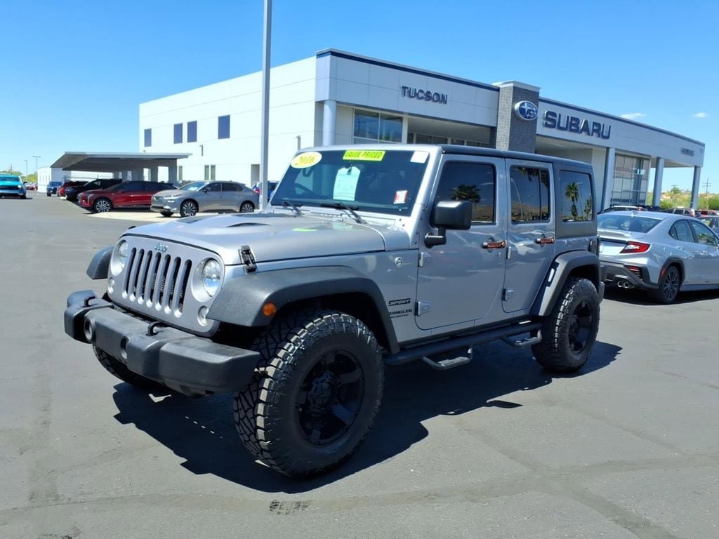 Used 2016 Jeep Wrangler Unlimited Sport w/ Quick Order Package 24S image 8