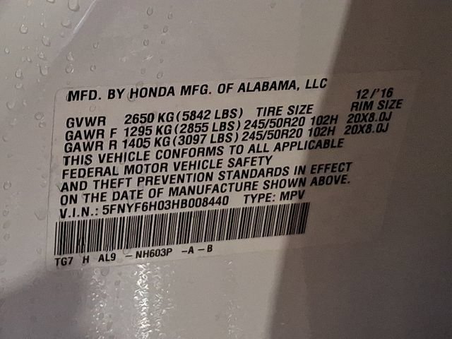 Used 2017 Honda Pilot Elite image 27