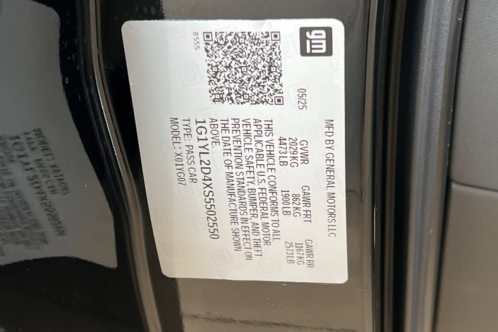 New 2025 Chevrolet Corvette E-Ray w/ Stealth Interior Trim Package image 25