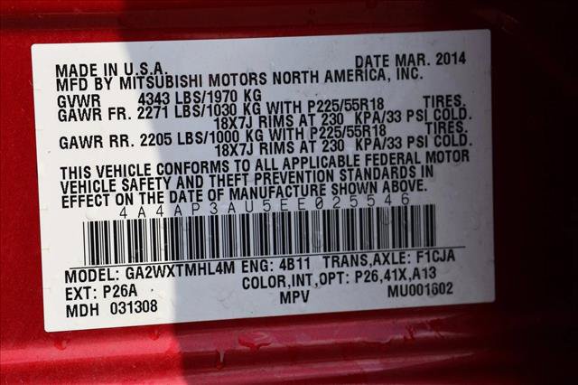 Used 2014 Mitsubishi Outlander Sport ES FWD image 16