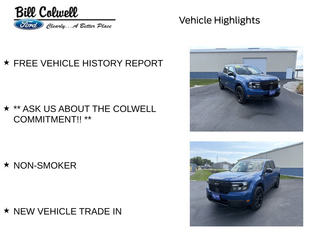 Certified 2024 Ford Maverick Lariat w/ Black Appearance Package FWD image 11