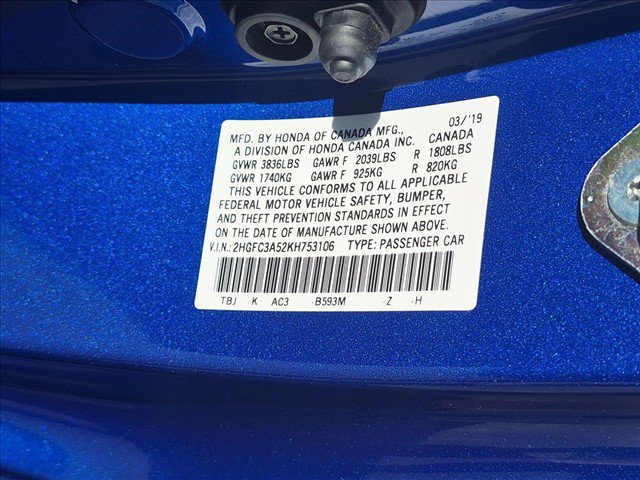 Used 2019 Honda Civic Si image 23