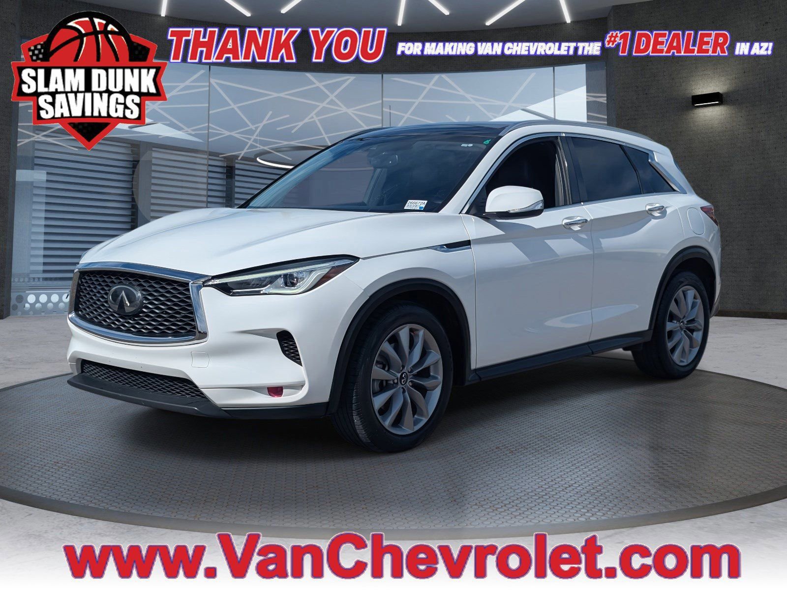 Used 2021 INFINITI QX50 Luxe image 1
