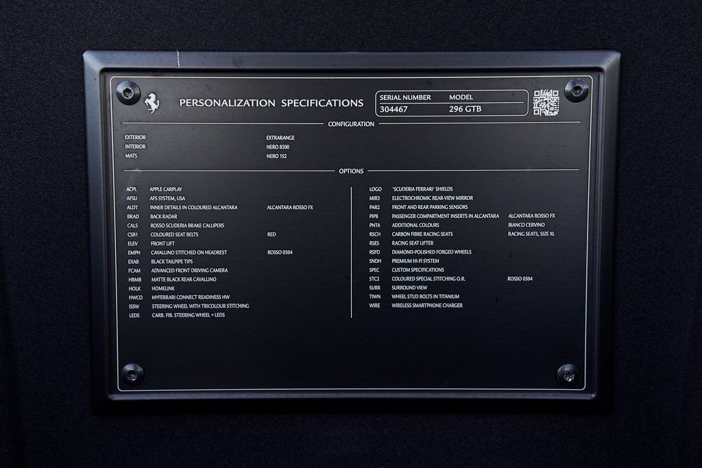 Used 2024 Ferrari 296 GTB image 22