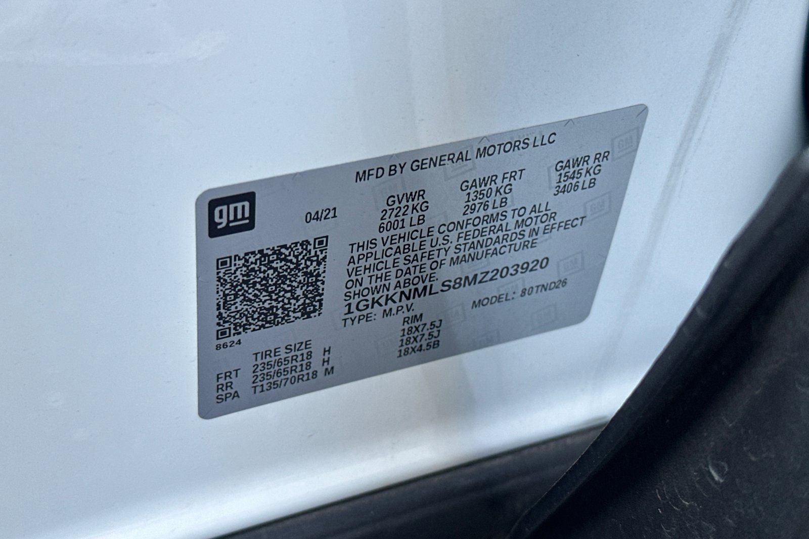 Used 2021 GMC Acadia SLT image 43