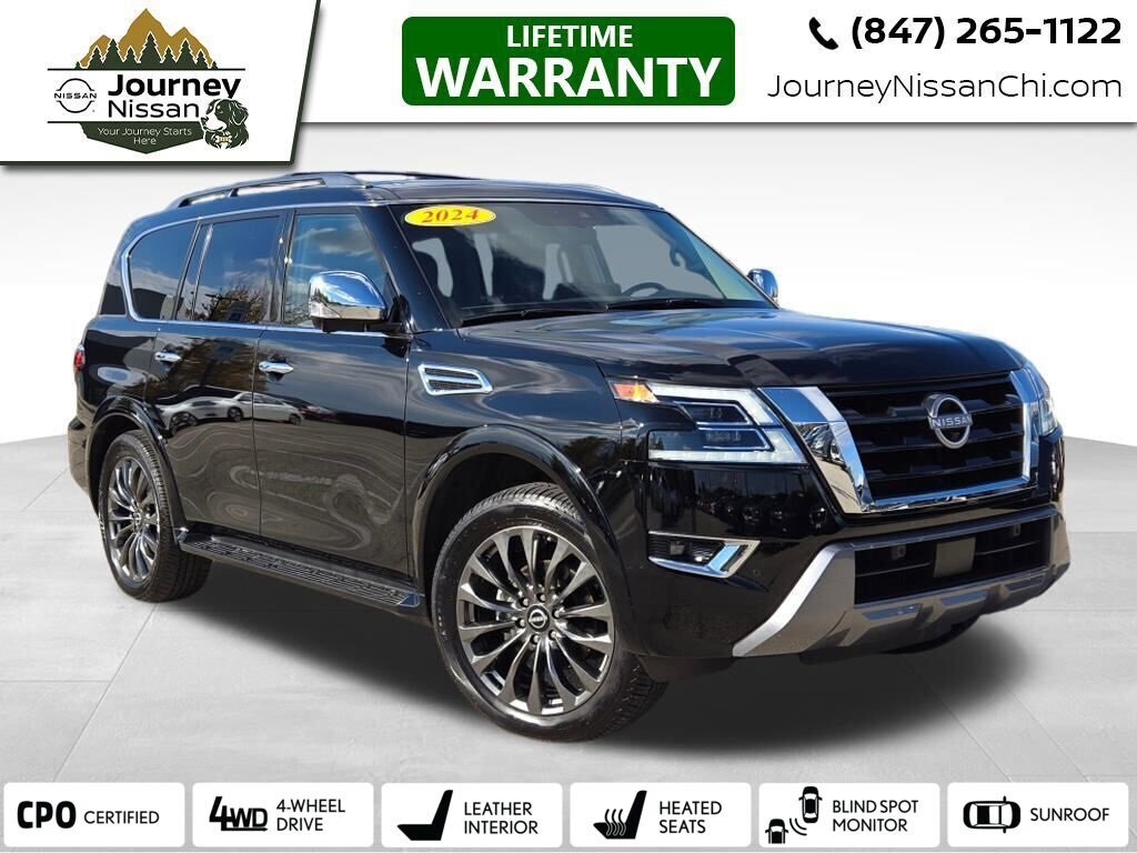 Used 2024 Nissan Armada Platinum w/ Captain's Chairs Package