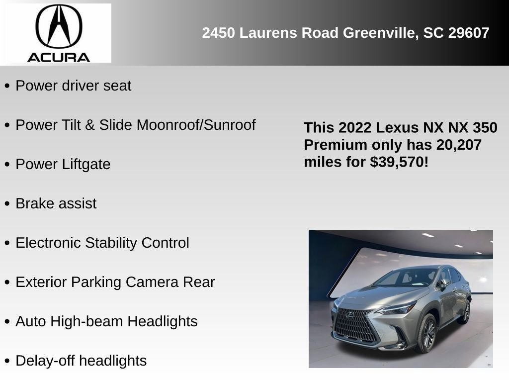 Used 2022 Lexus NX 350 AWD image 14