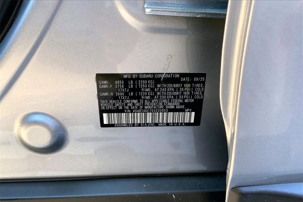 New 2025 Subaru Outback Premium image 14