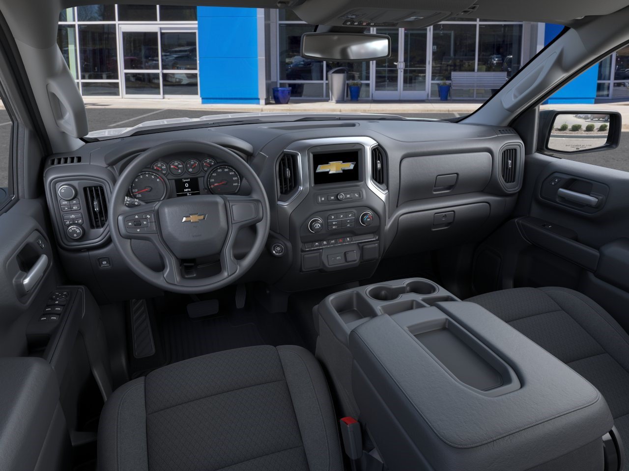 New 2026 Chevrolet Silverado 1500 Custom w/ Turbomax Blackout Package AWD/4WD image 17