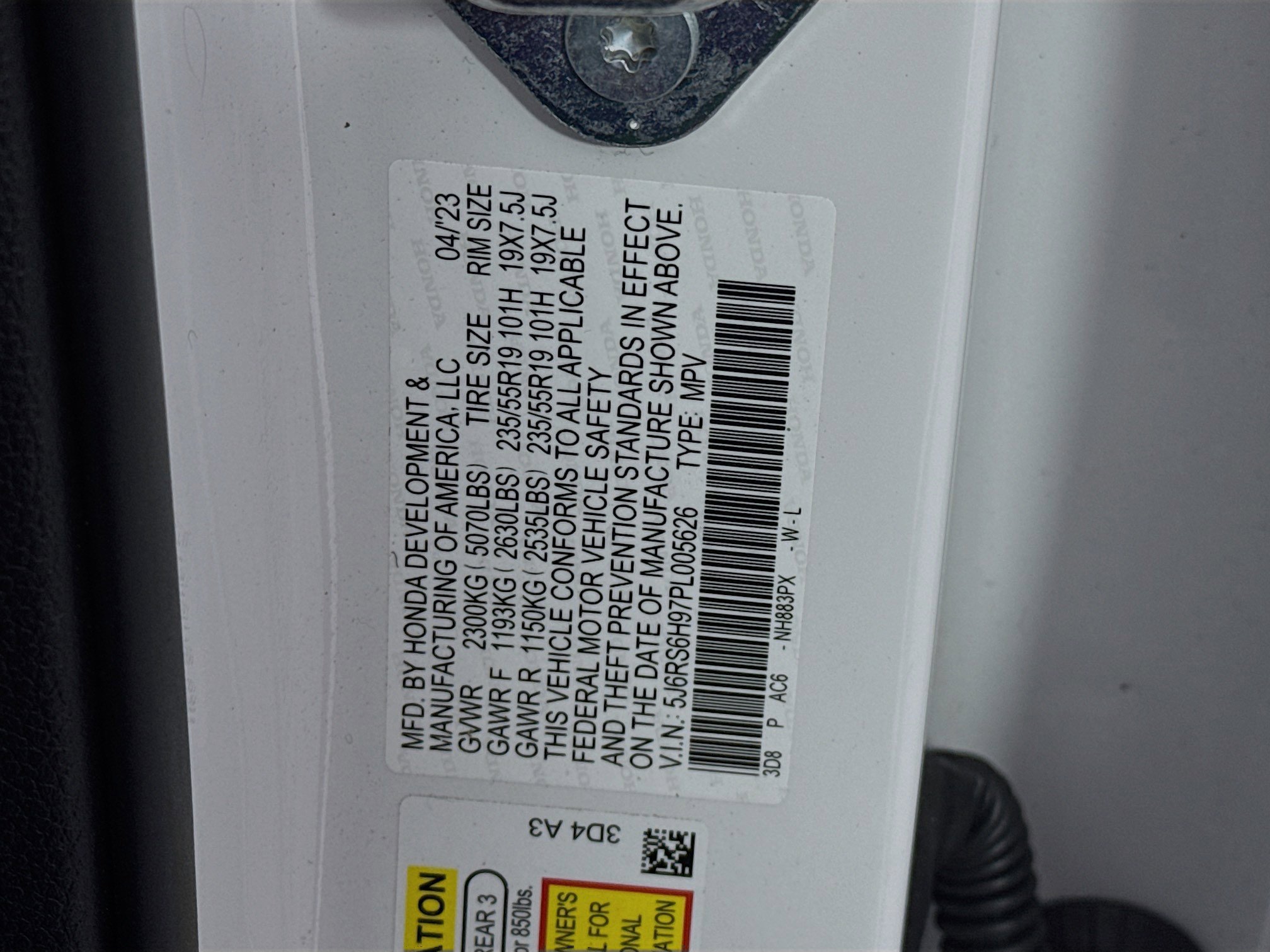 Certified 2023 Honda CR-V Sport Touring image 34