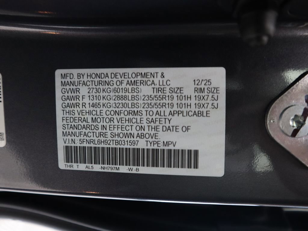 New 2026 Honda Odyssey Elite image 32