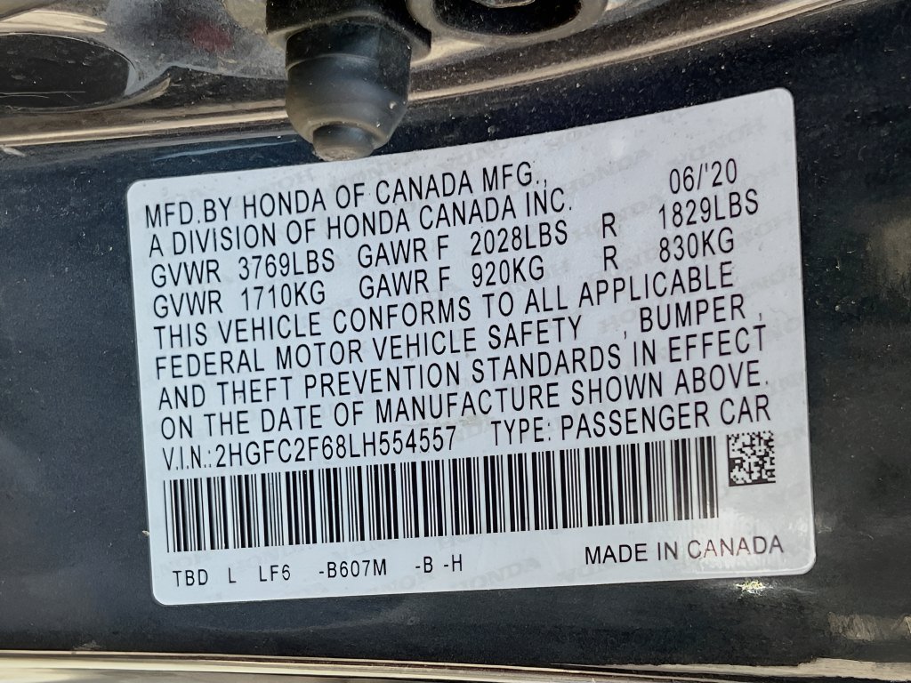 Used 2020 Honda Civic LX image 30