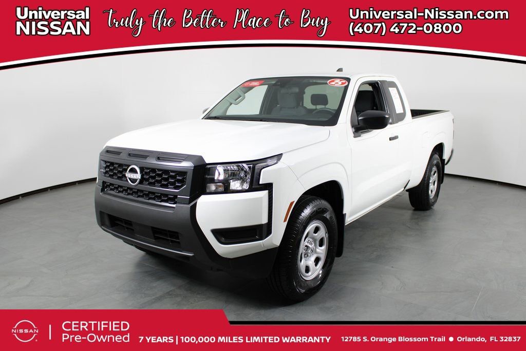 Certified 2025 Nissan Frontier S w/ S Utility Package
