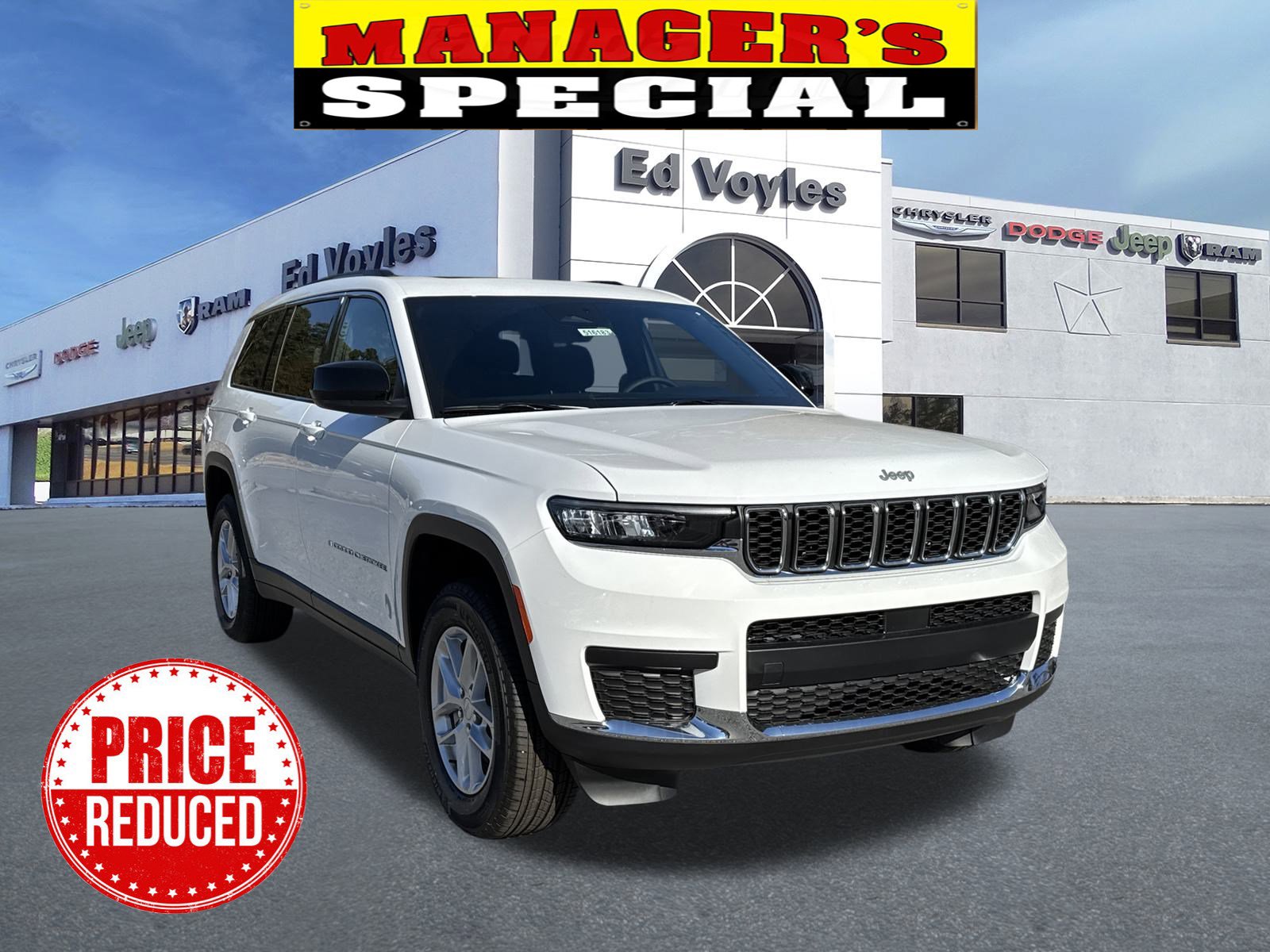 New 2025 Jeep Grand Cherokee L Laredo w/ Luxury Tech Group I