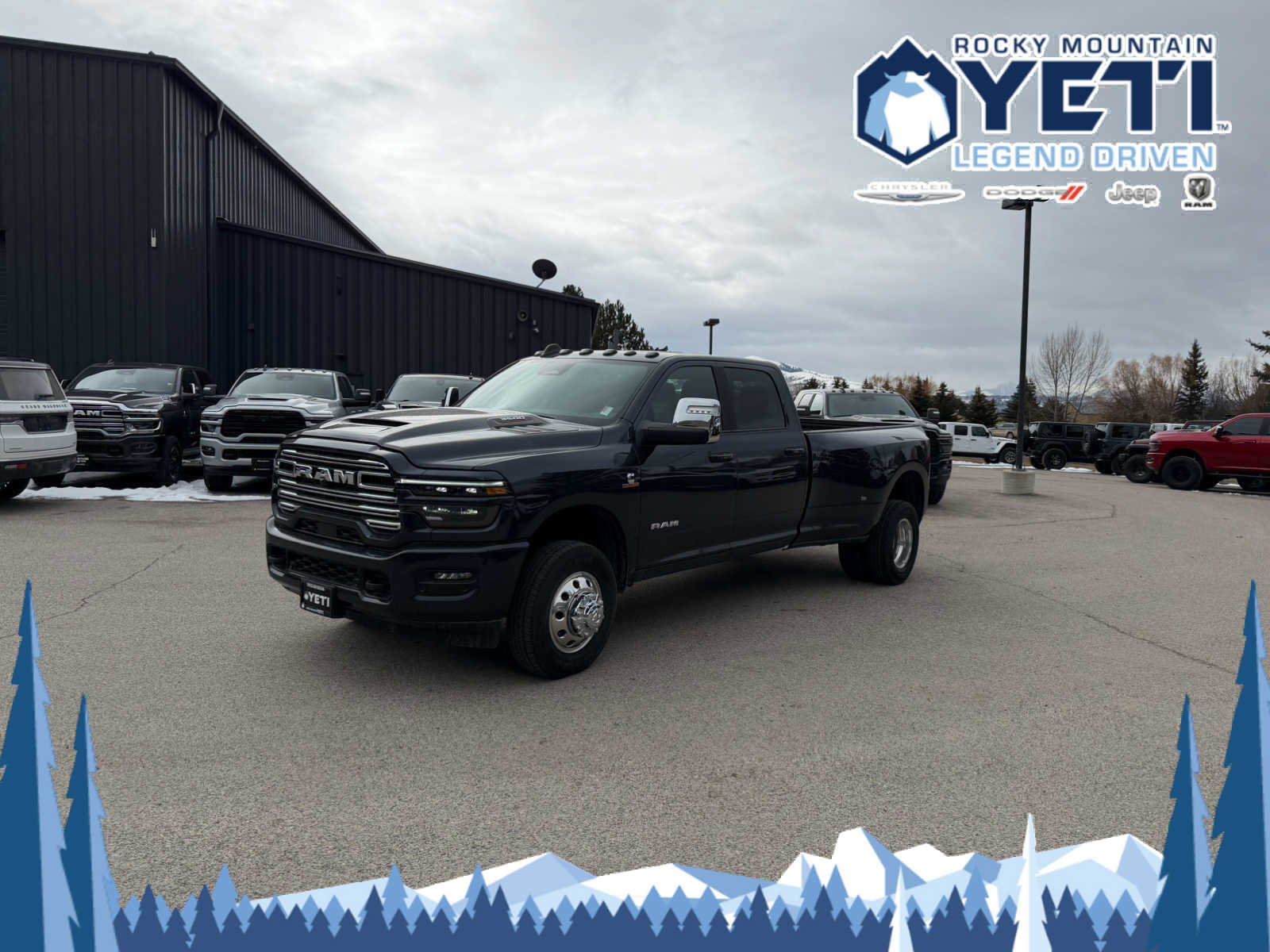 New 2026 RAM 3500 Laramie w/ Sport Appearance Package