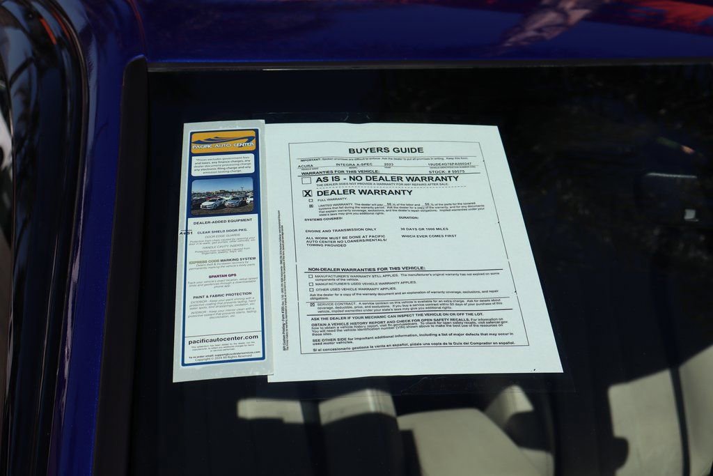 Used 2023 Acura Integra A-Spec image 49