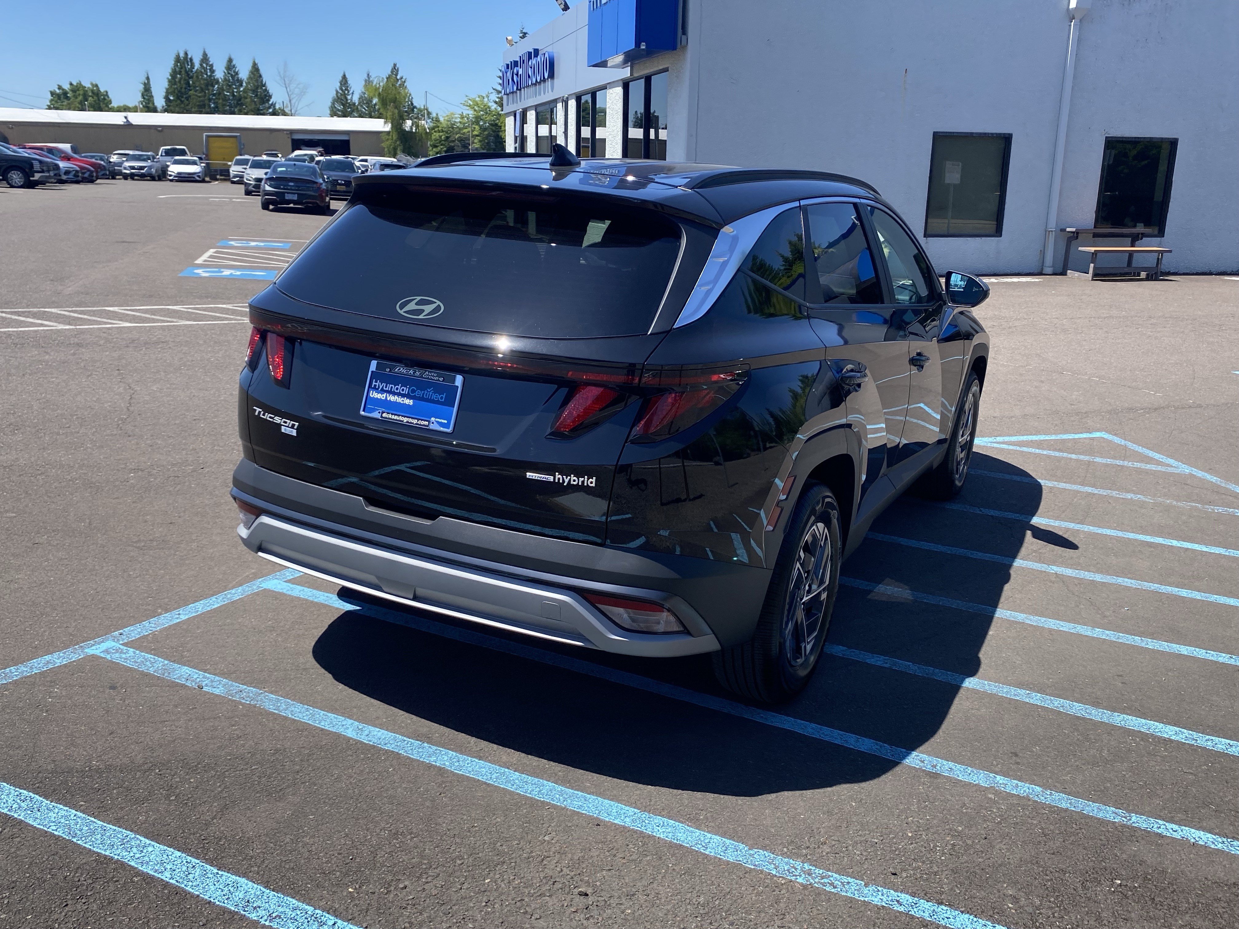 Certified 2025 Hyundai Tucson Blue AWD/4WD image 5
