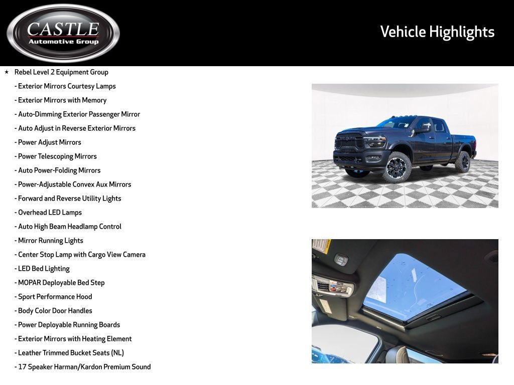 New 2026 RAM 2500 Rebel w/ Rebel Level 2 Equipment Group image 6