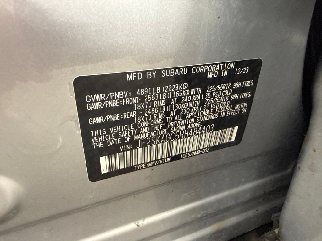 Used 2024 Subaru Forester Sport AWD/4WD image 11