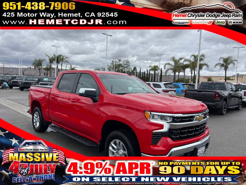 Used 2025 Chevrolet Silverado 1500 LT AWD/4WD image 1