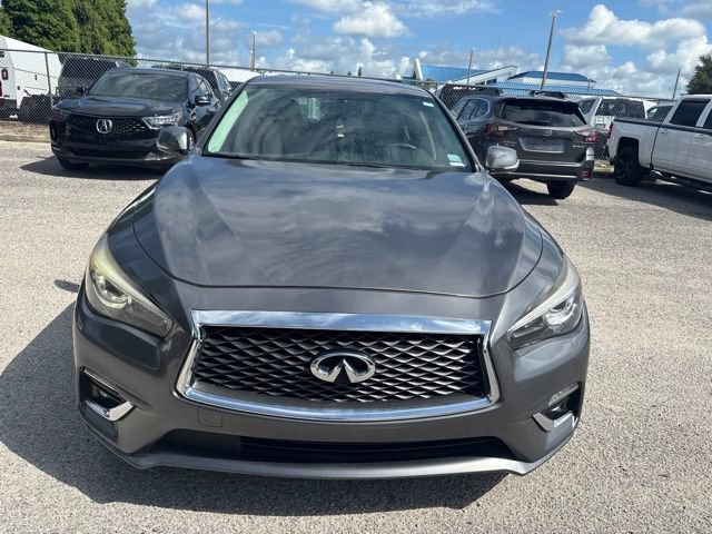 Used 2019 INFINITI Q50 Luxe w/ Essential Package (3.0T Luxe) RWD image 2