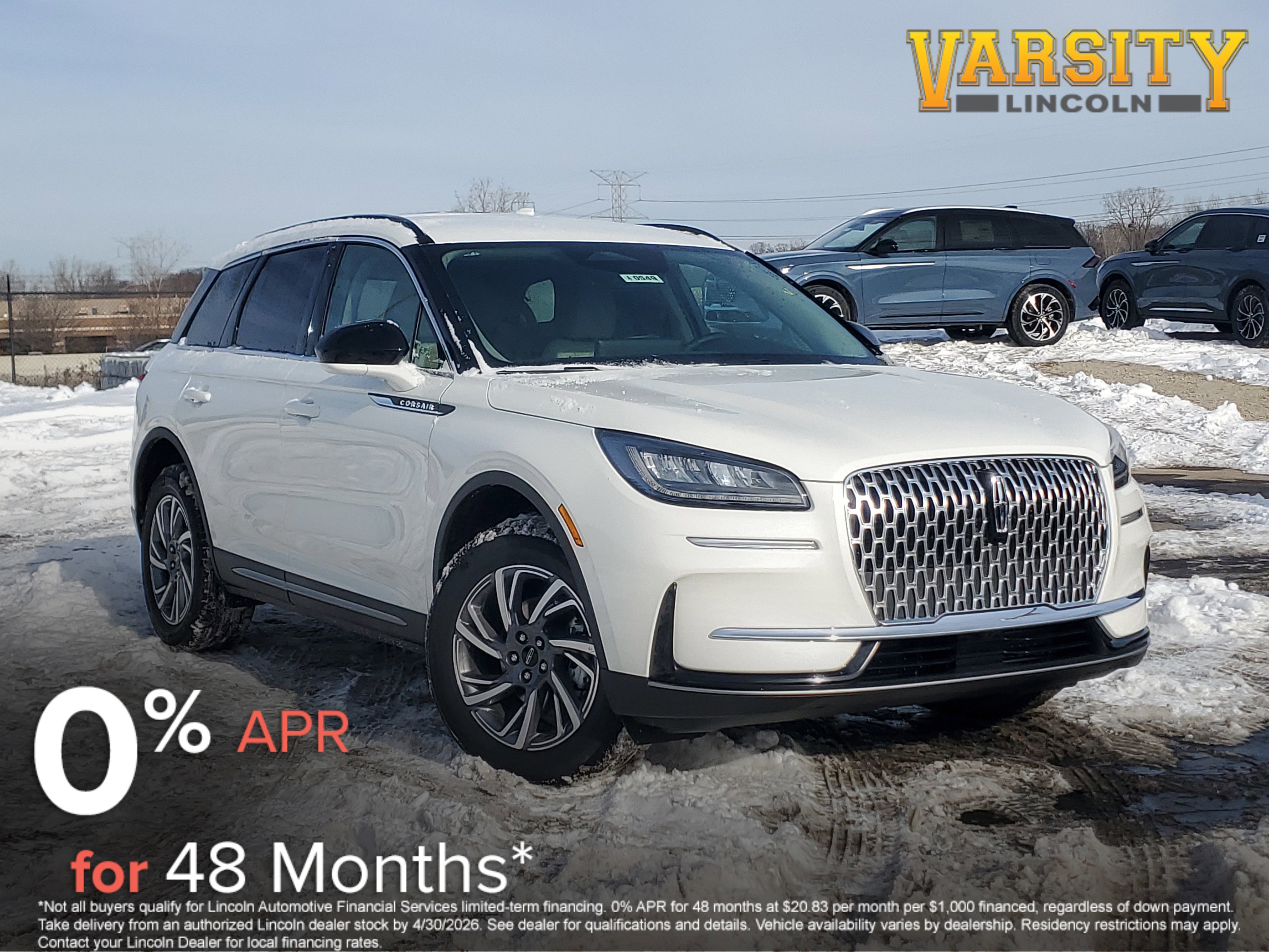 New 2026 Lincoln Corsair Premiere