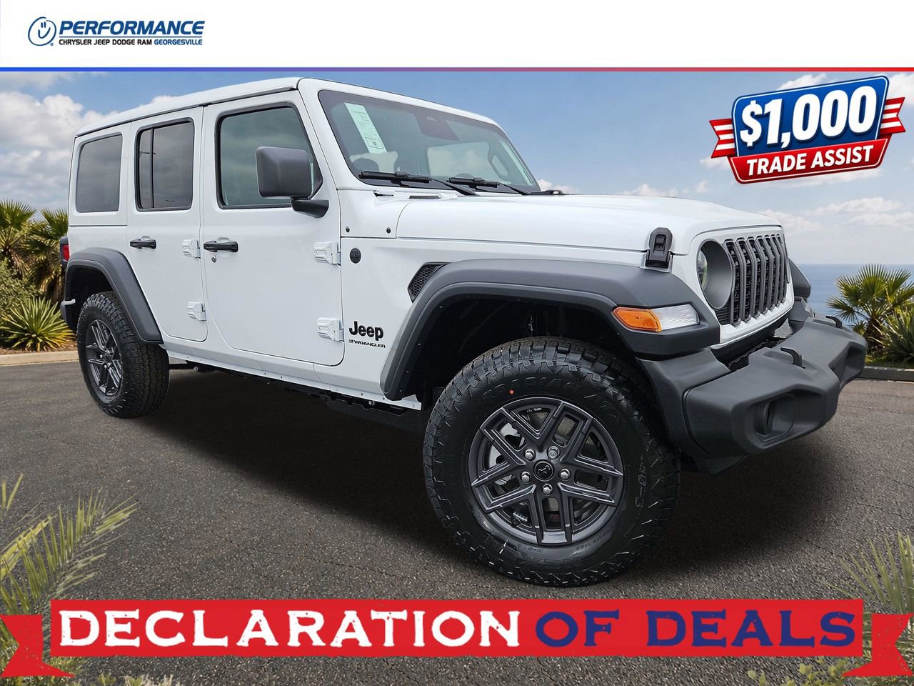 New 2026 Jeep Wrangler Unlimited Sport