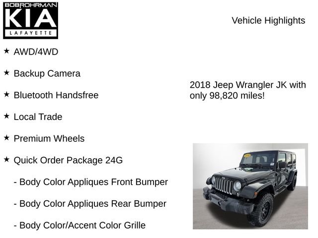 Used 2018 Jeep Wrangler Unlimited Sahara w/ Connectivity Group image 7