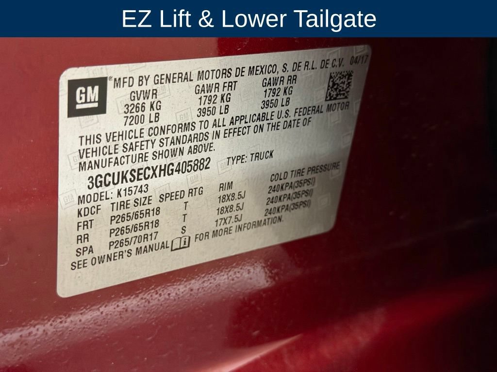 Used 2017 Chevrolet Silverado 1500 LTZ AWD/4WD image 37