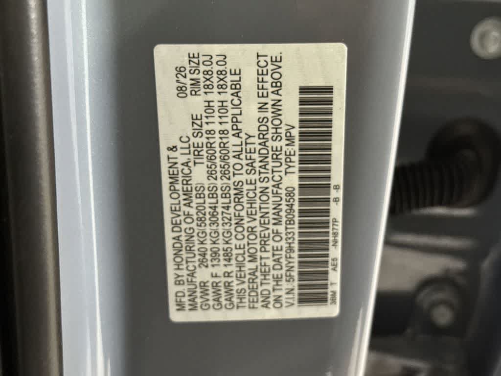 New 2026 Honda Passport RTL image 28