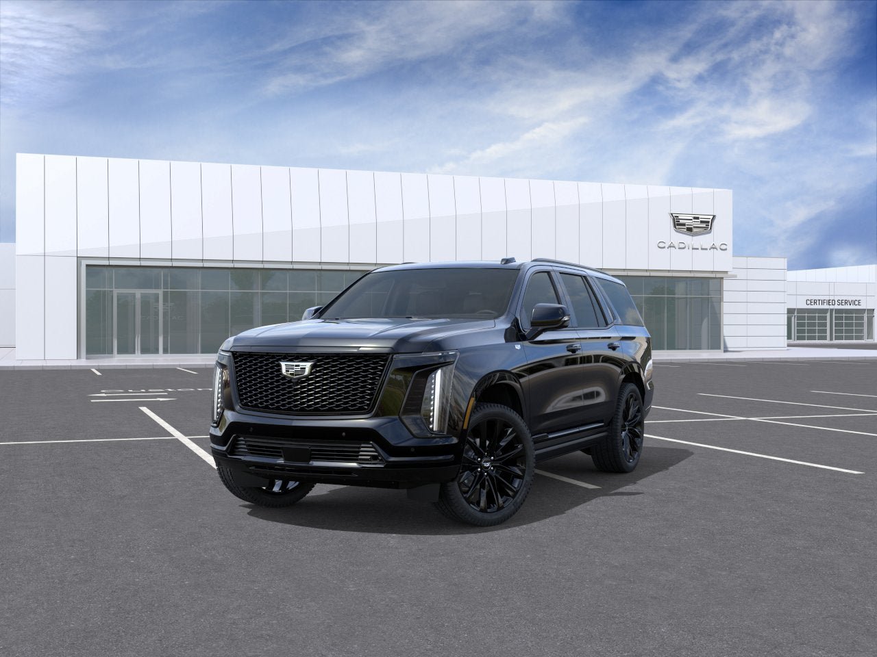 New 2026 Cadillac Escalade Platinum Sport w/ LPO, ONYX Package AWD/4WD image 8