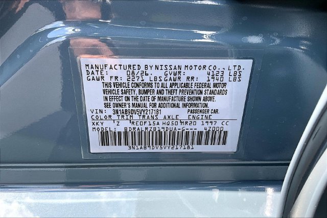 New 2027 Nissan Sentra SR w/ SR Premium Package FWD image 8