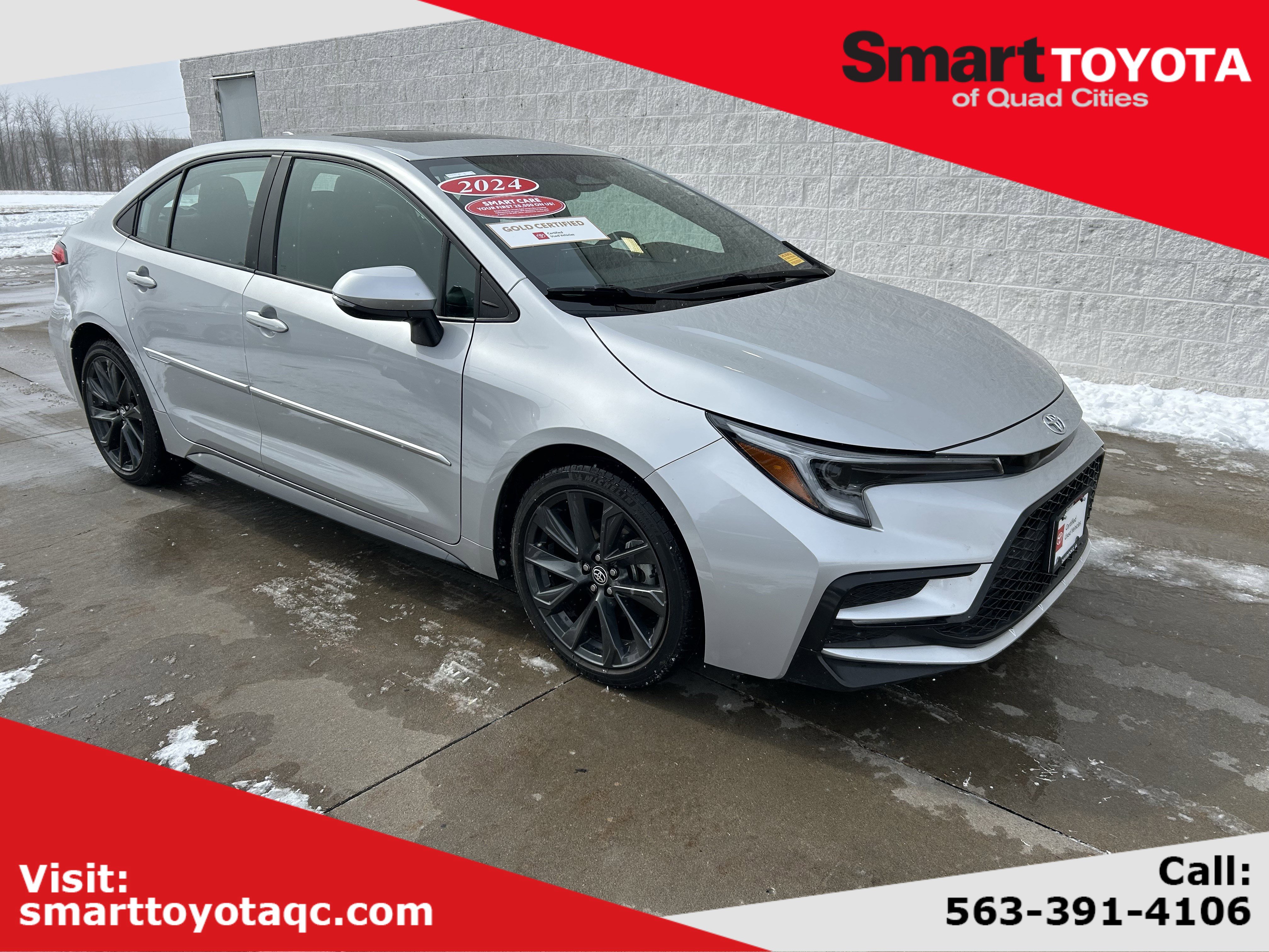 Certified 2024 Toyota Corolla SE w/ SE Premium Package