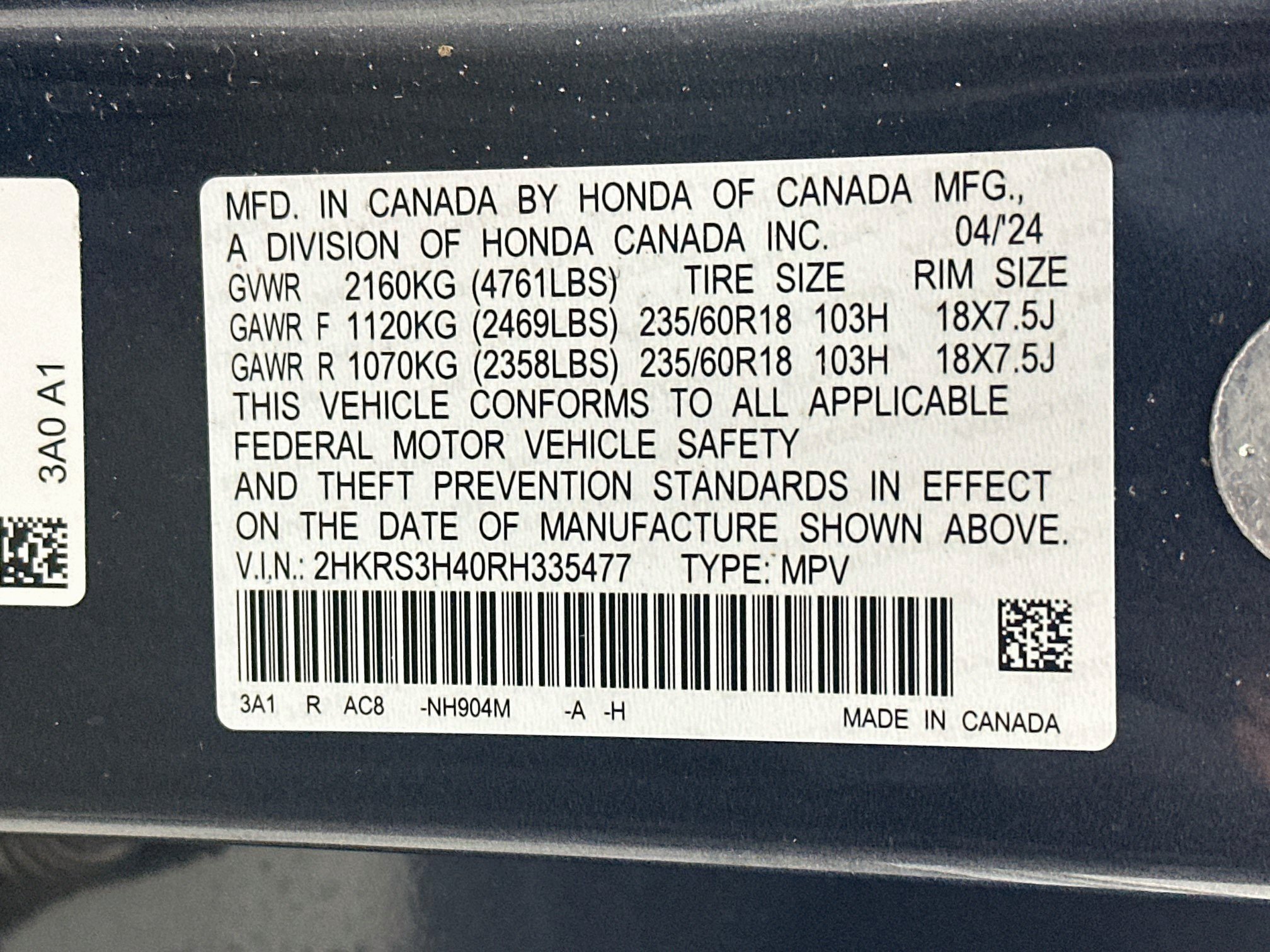Used 2024 Honda CR-V EX image 12