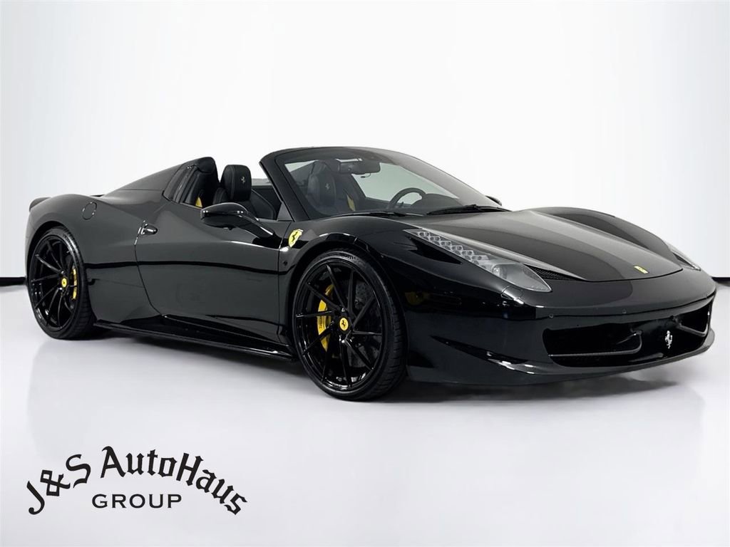 Used 2014 Ferrari 458 Spider RWD image 1