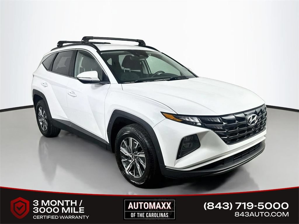 Used 2022 Hyundai Tucson Blue AWD/4WD image 1