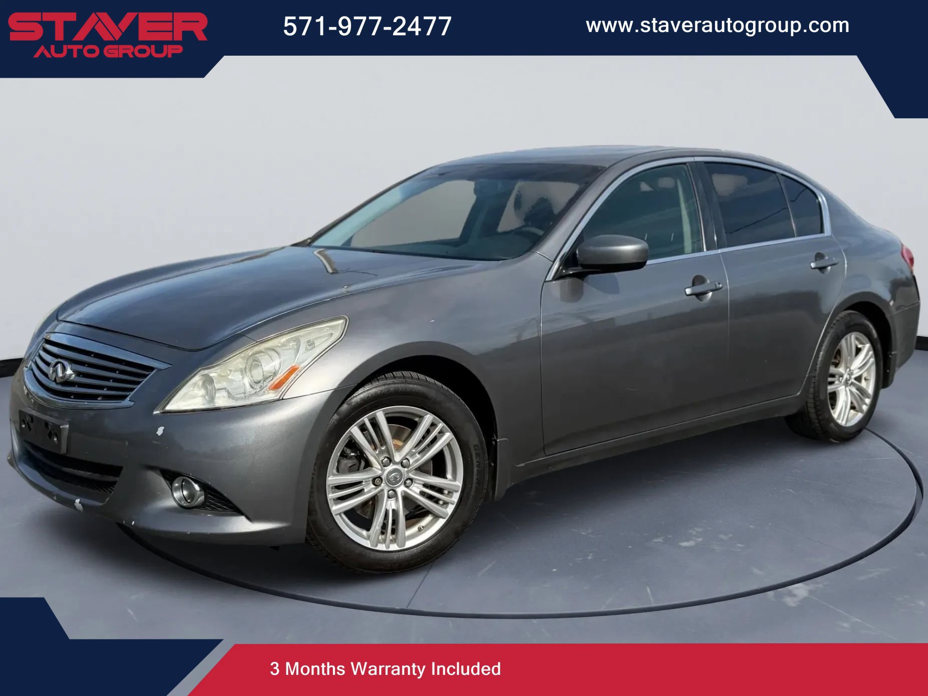 Used 2013 INFINITI G37 x Sedan w/ Premium Pkg image 1